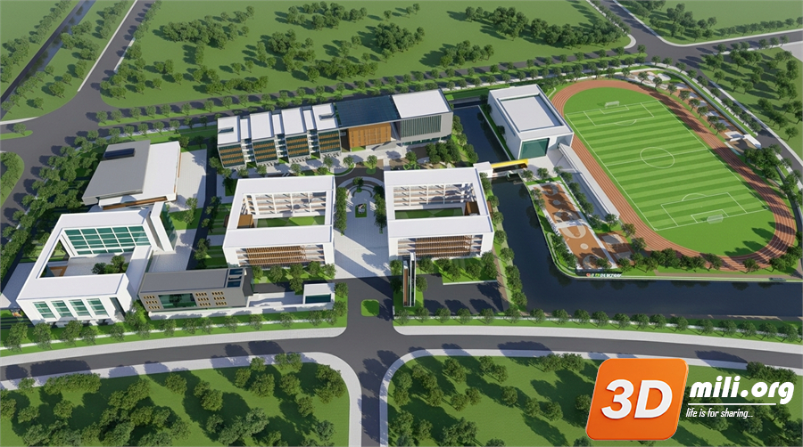 Outdoor Building Skp Files